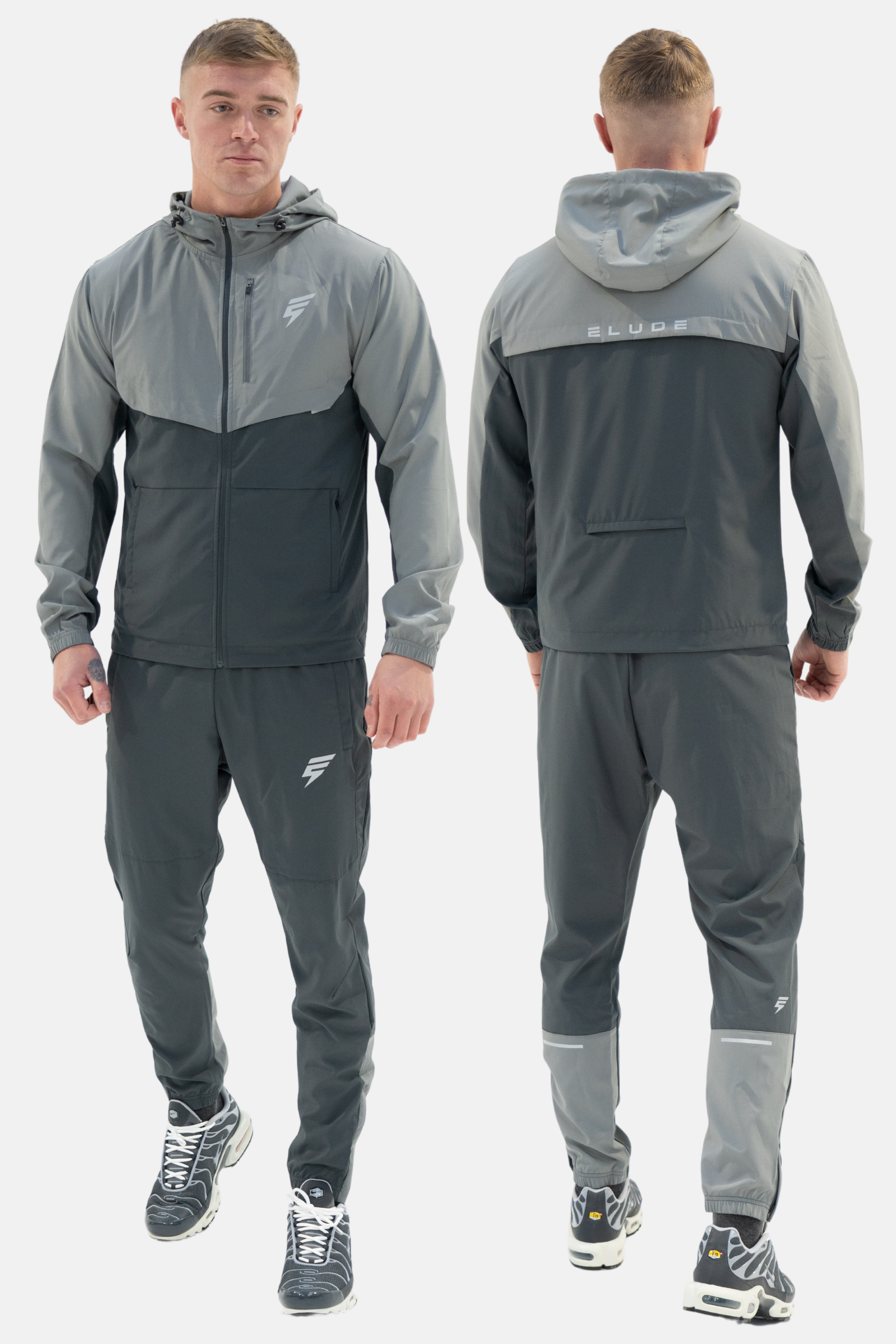 TRACK TRACKSUIT - COAL/LIGHT GREY