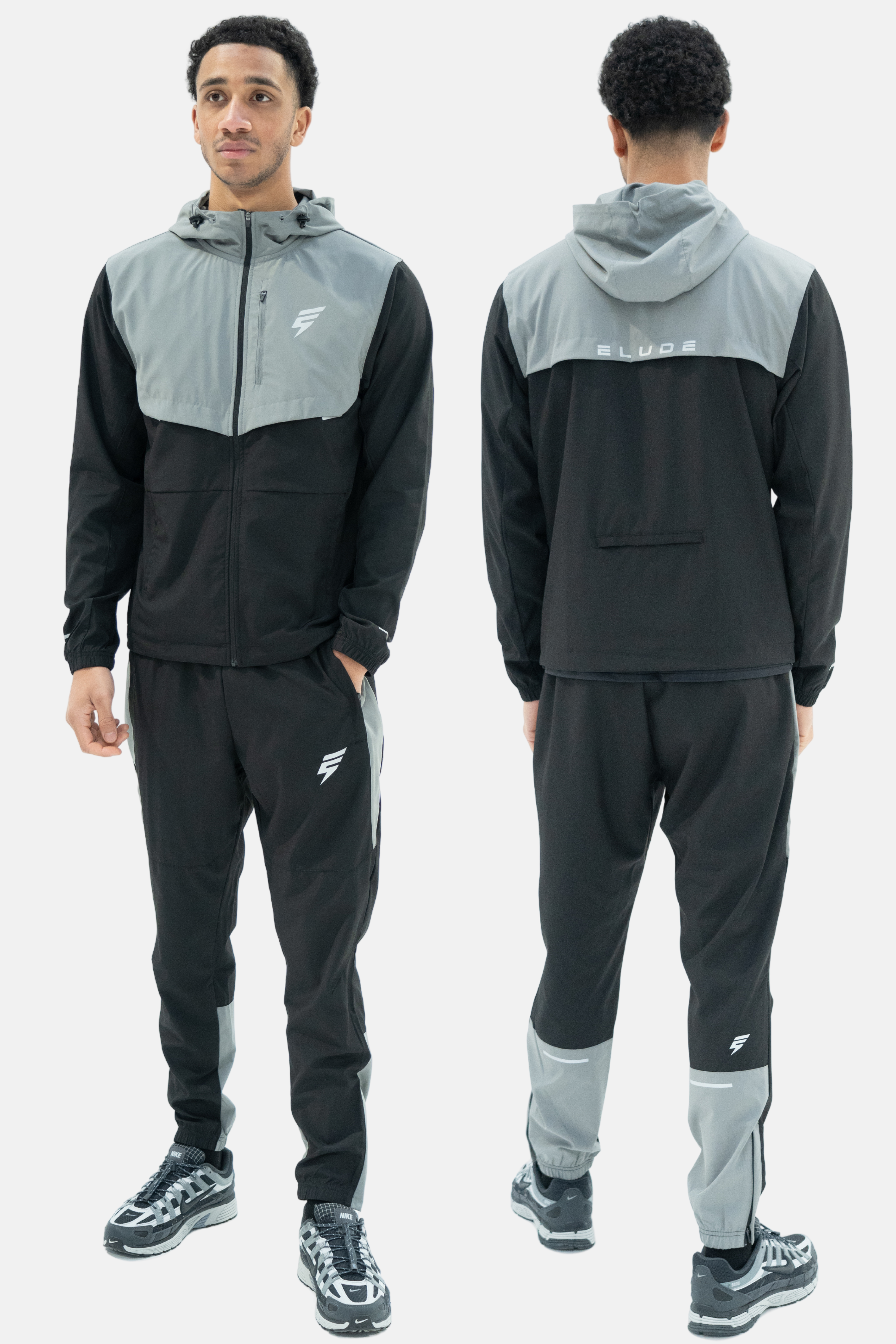 TRACK TRACKSUIT - BLACK/LIGHT GREY