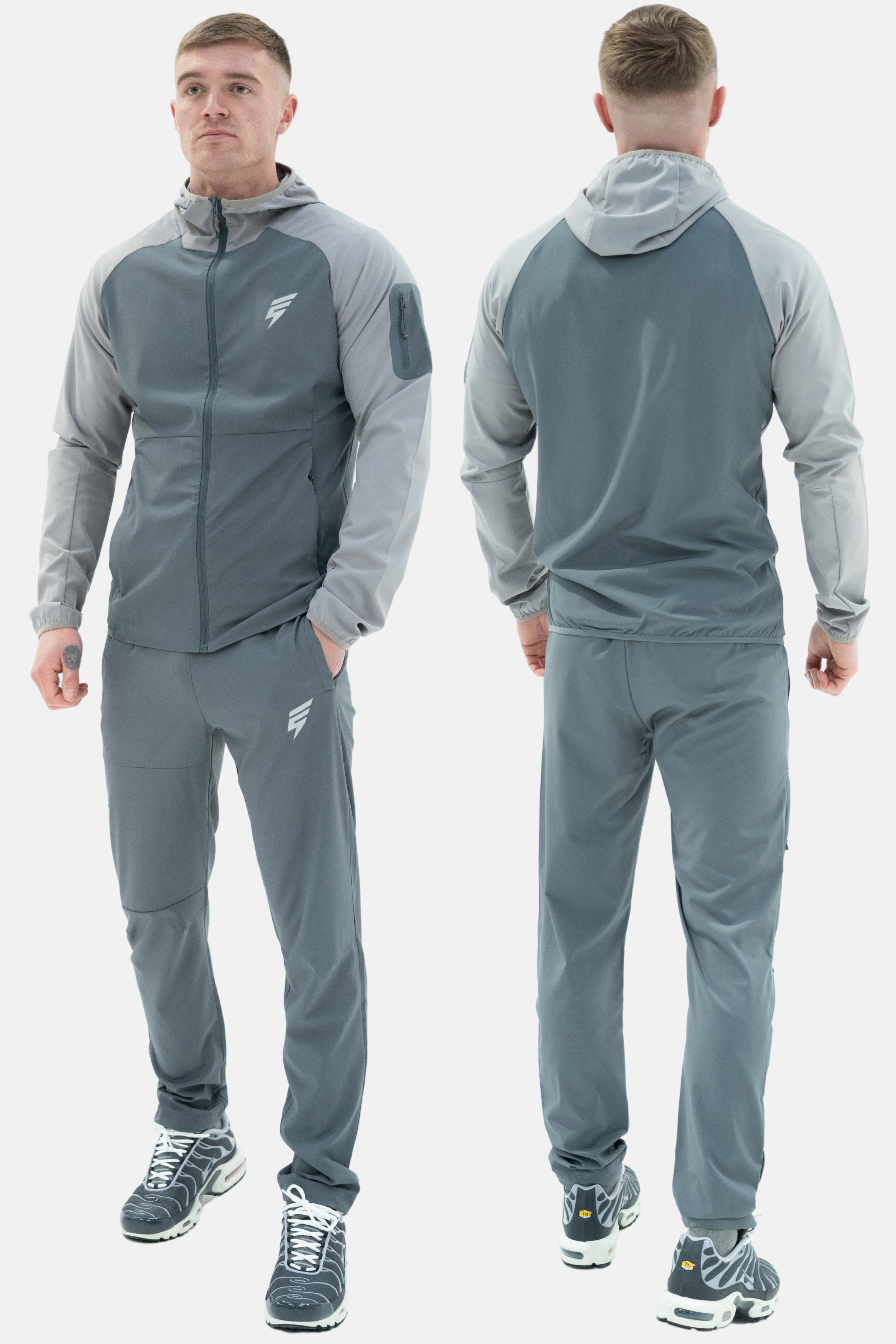 CORE 2.0 TRACKSUIT - GREY/LIGHT GREY