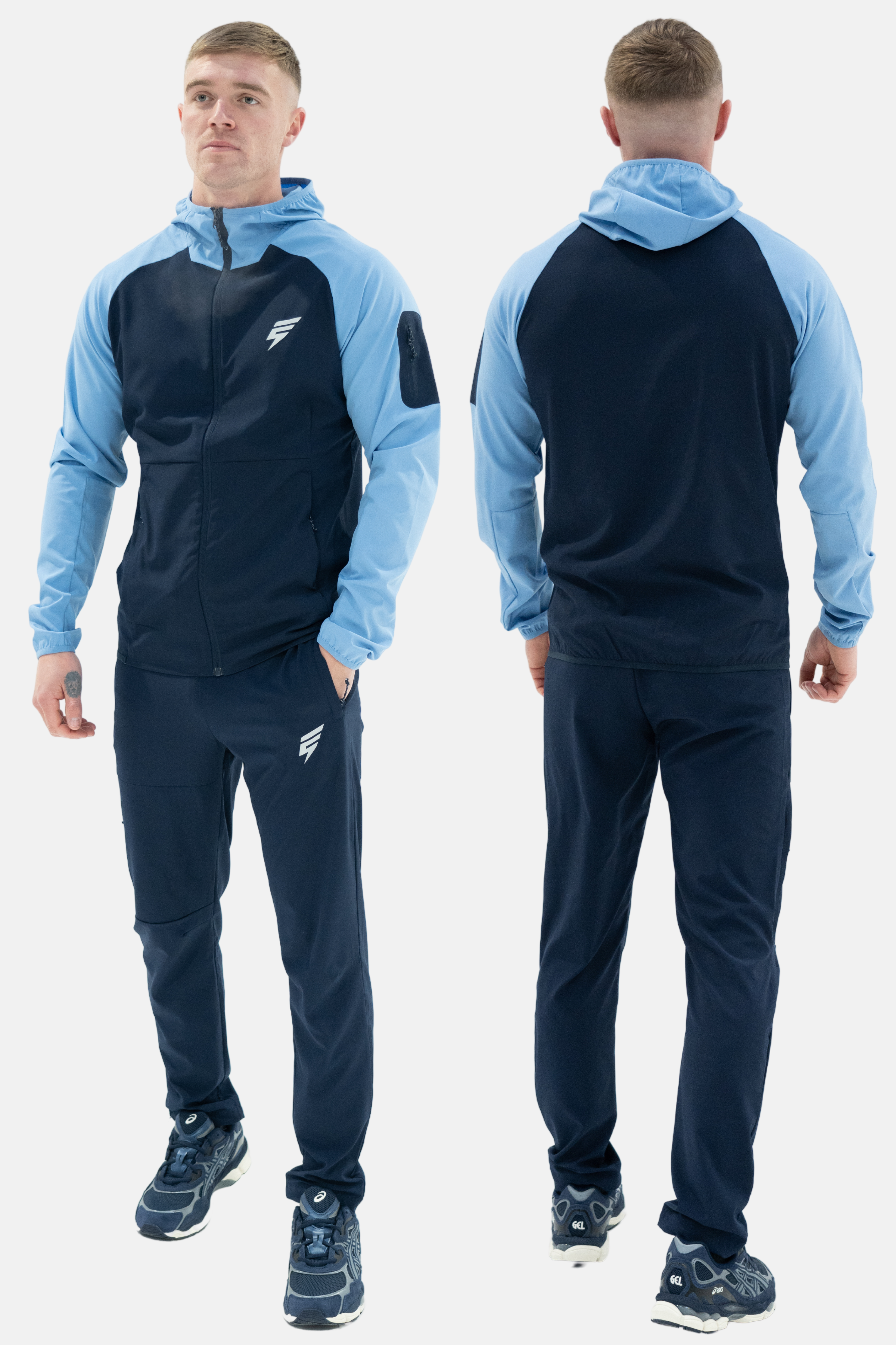 CORE 2.0 TRACKSUIT - NAVY/LIGHT BLUE