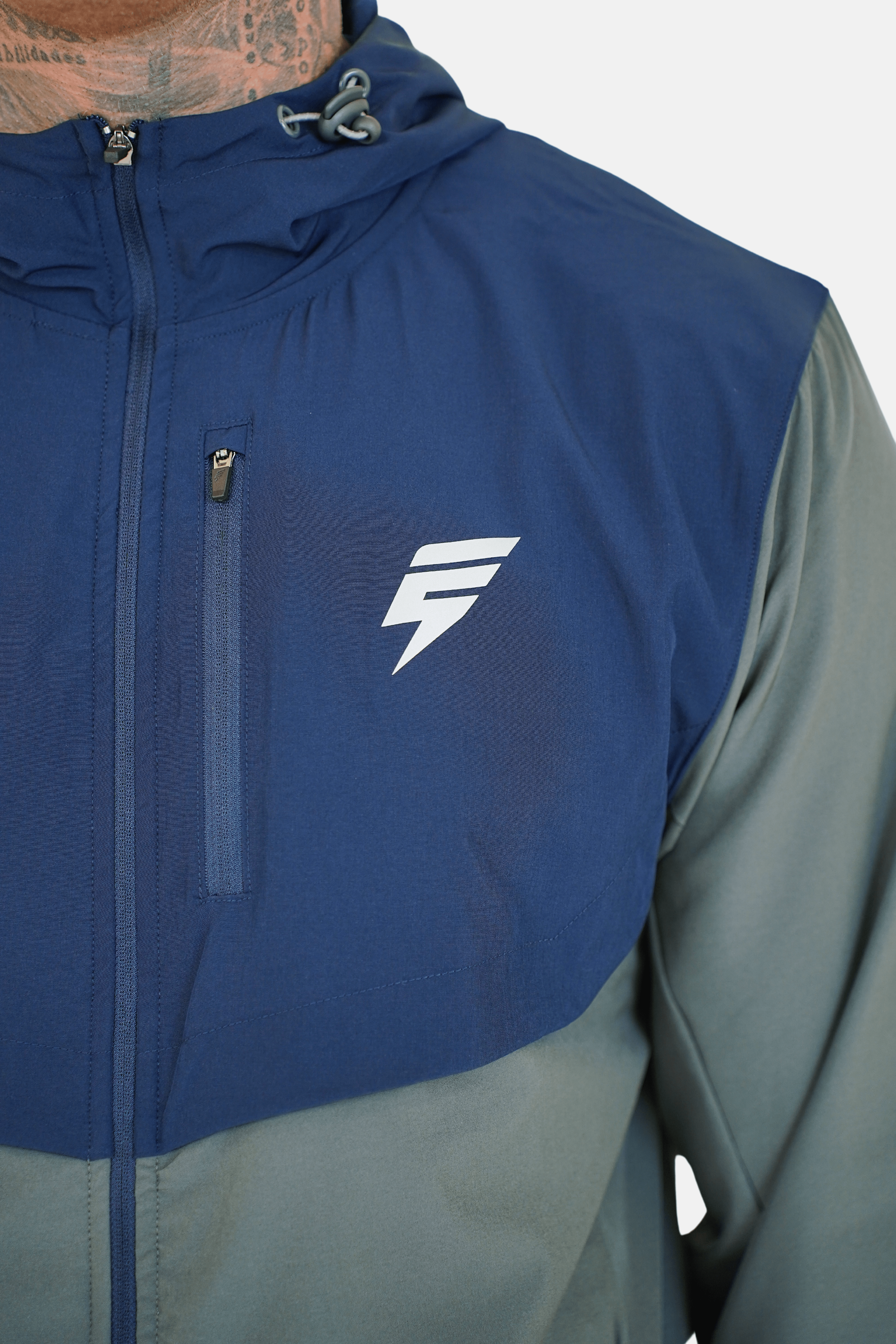 TRACK TRACKSUIT - CHARCOAL/NAVY