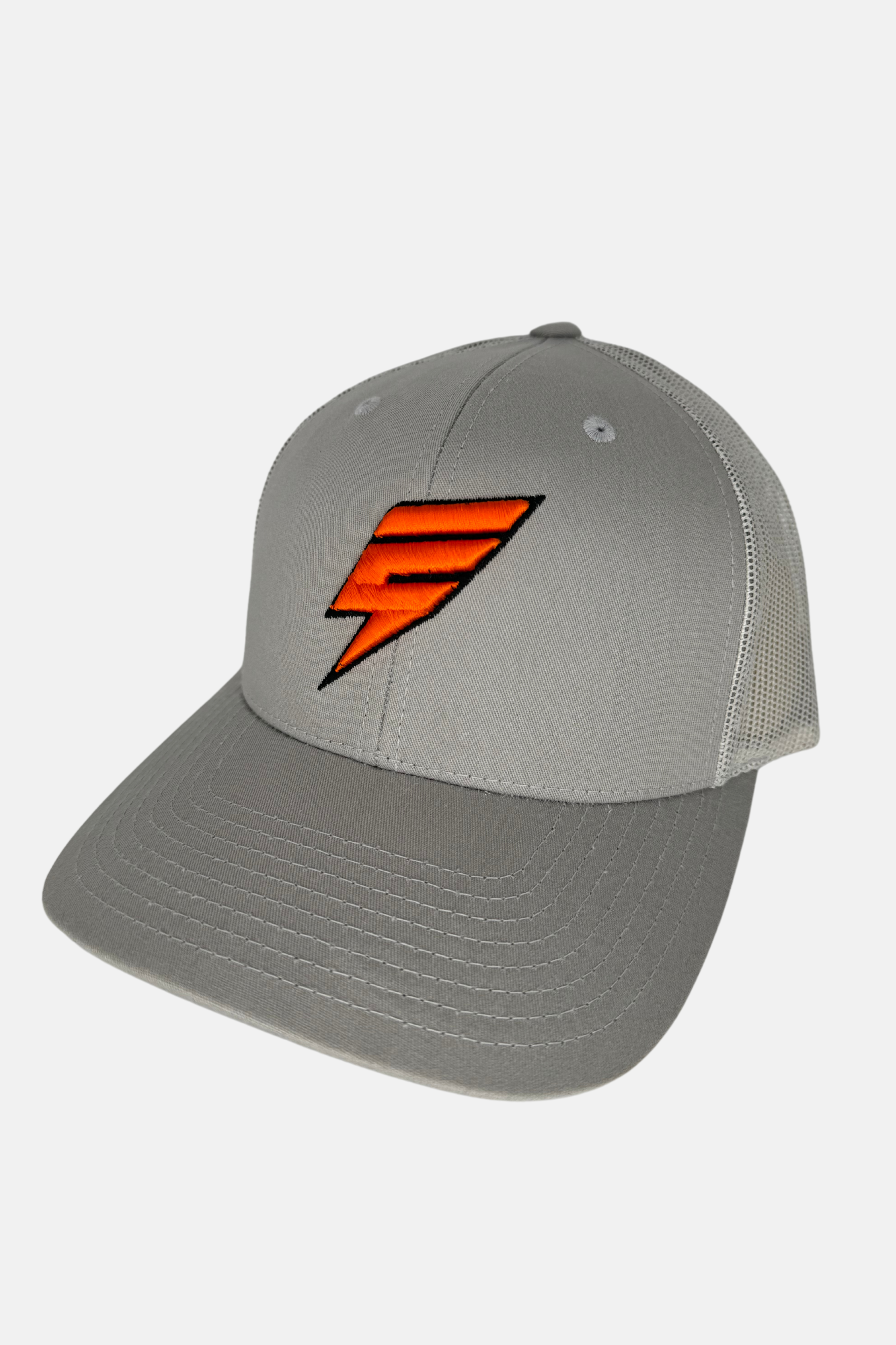 ELUDE Cap - Light Grey/Orange/Black