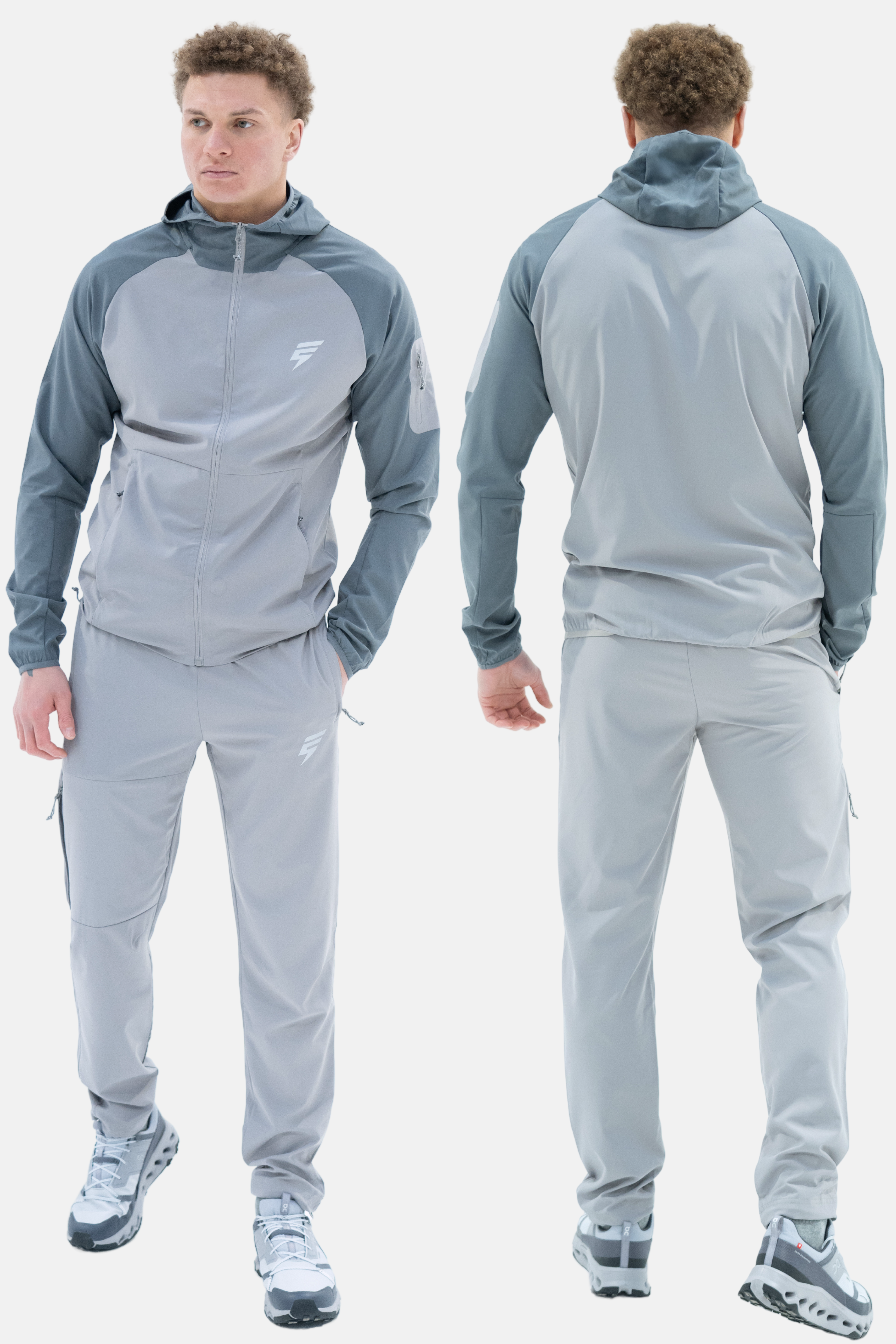 CORE 2.0 TRACKSUIT - LIGHT GREY/GREY