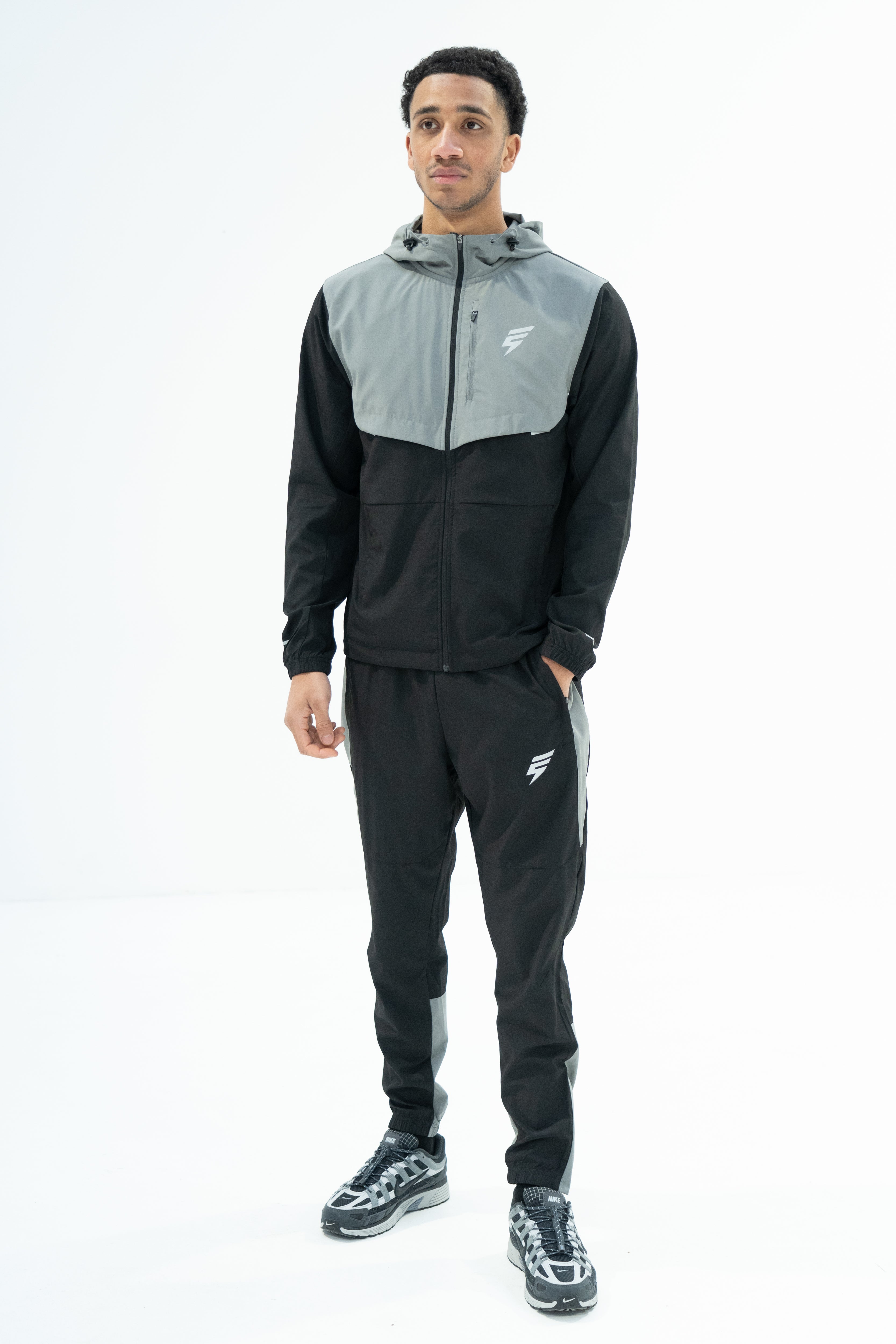 TRACK TRACKSUIT - BLACK/LIGHT GREY