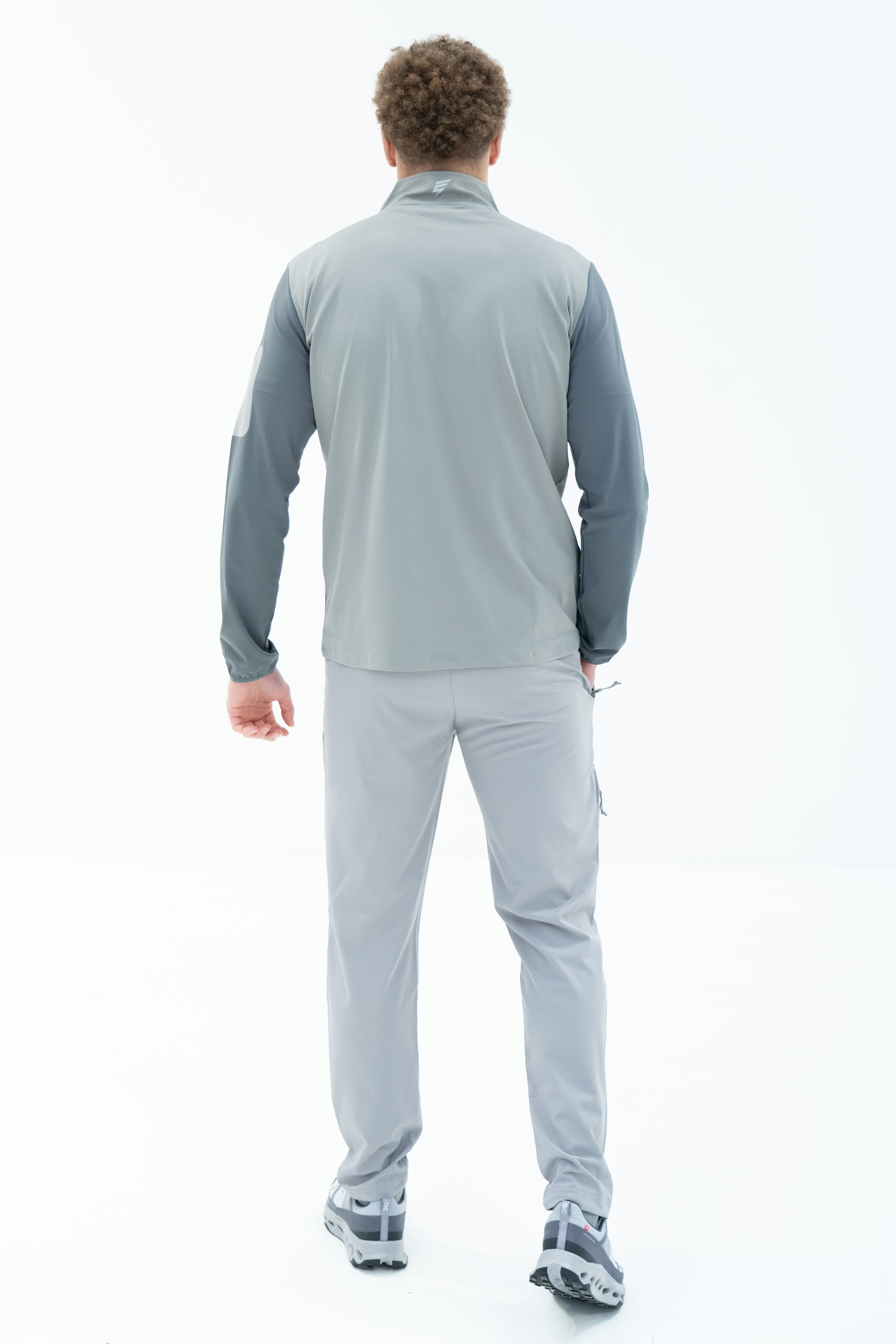 CORE 1/4 ZIP - LIGHT GREY/GREY