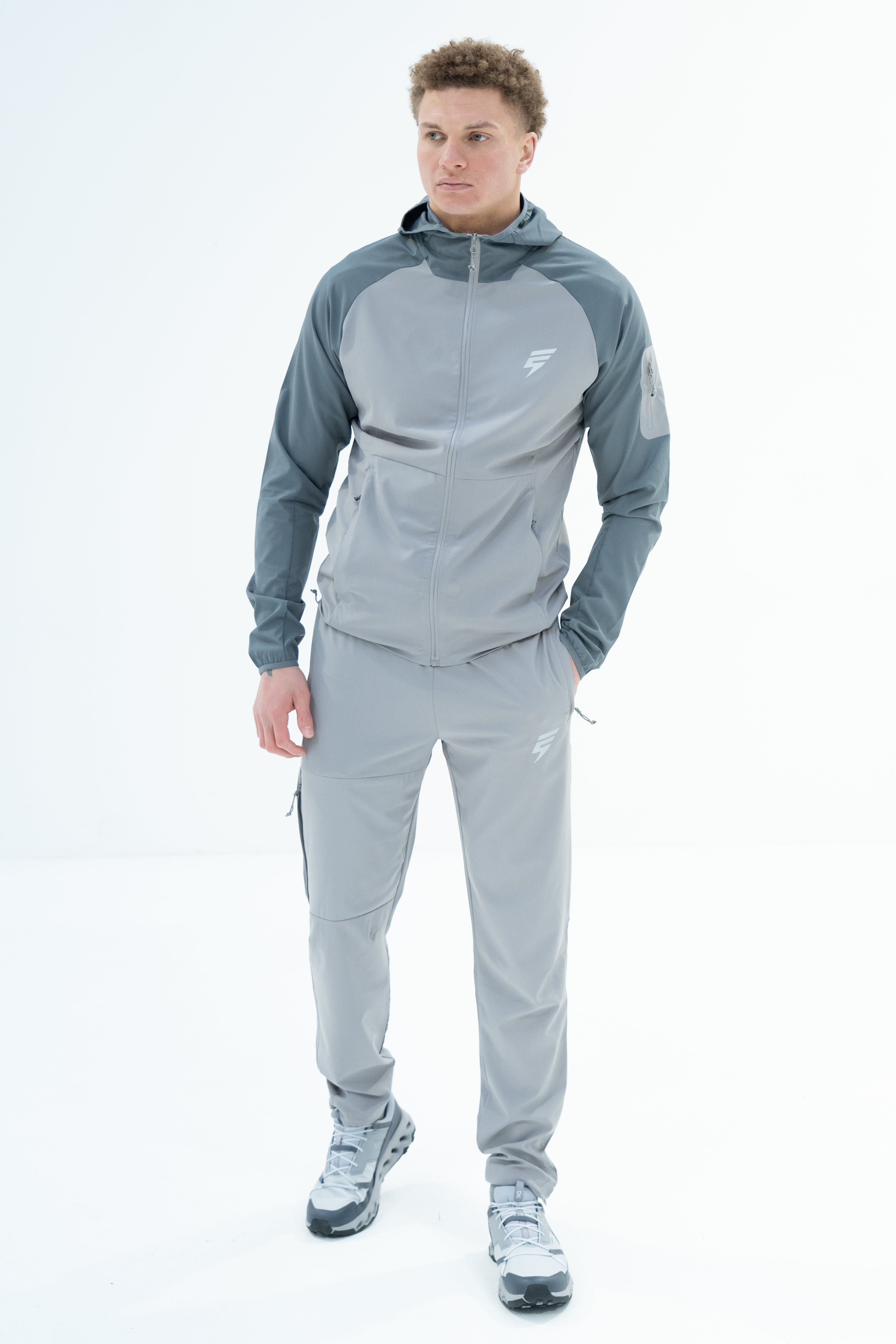 CORE 2.0 TRACKSUIT - LIGHT GREY/GREY