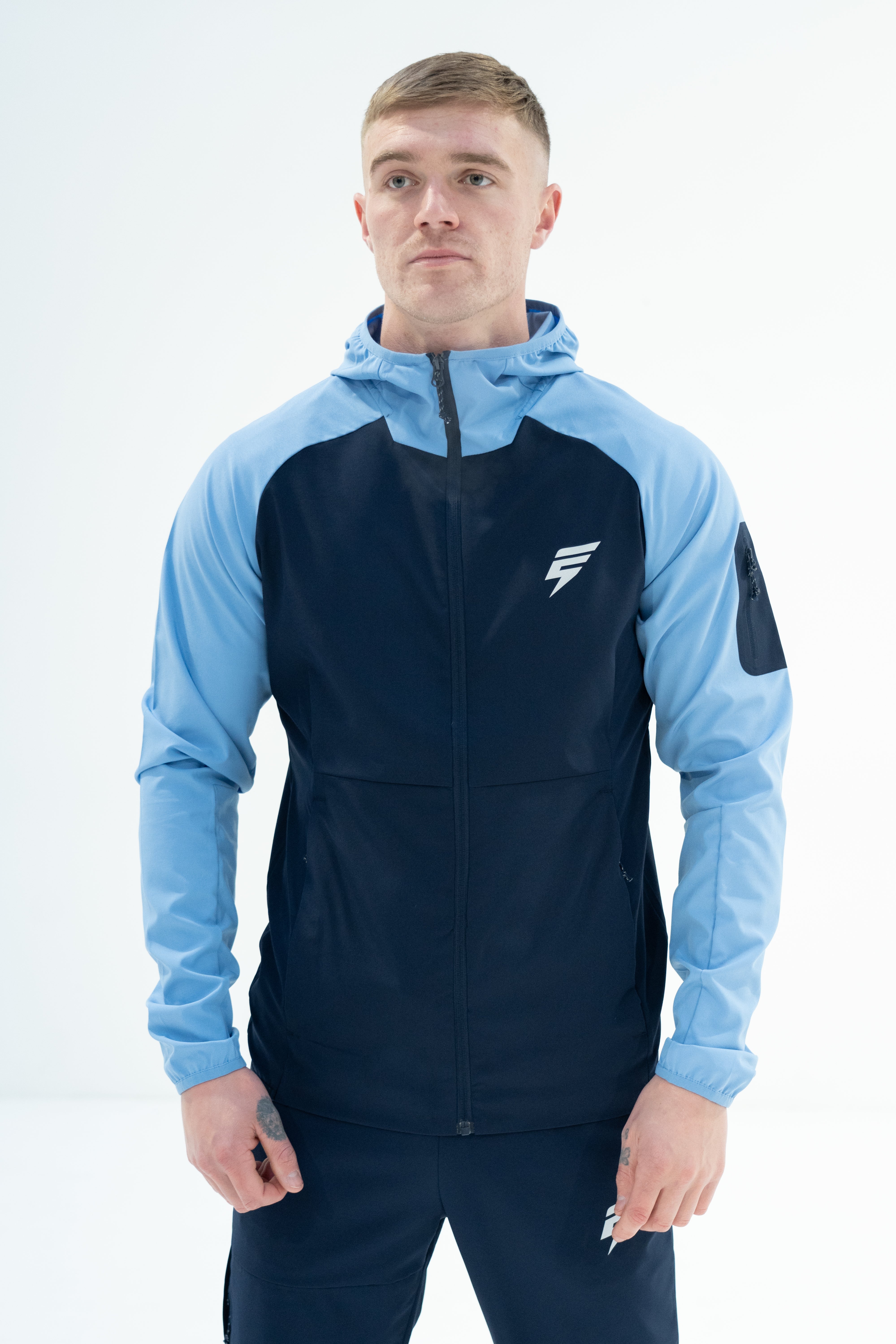 CORE 2.0 JACKET - NAVY/LIGHT BLUE