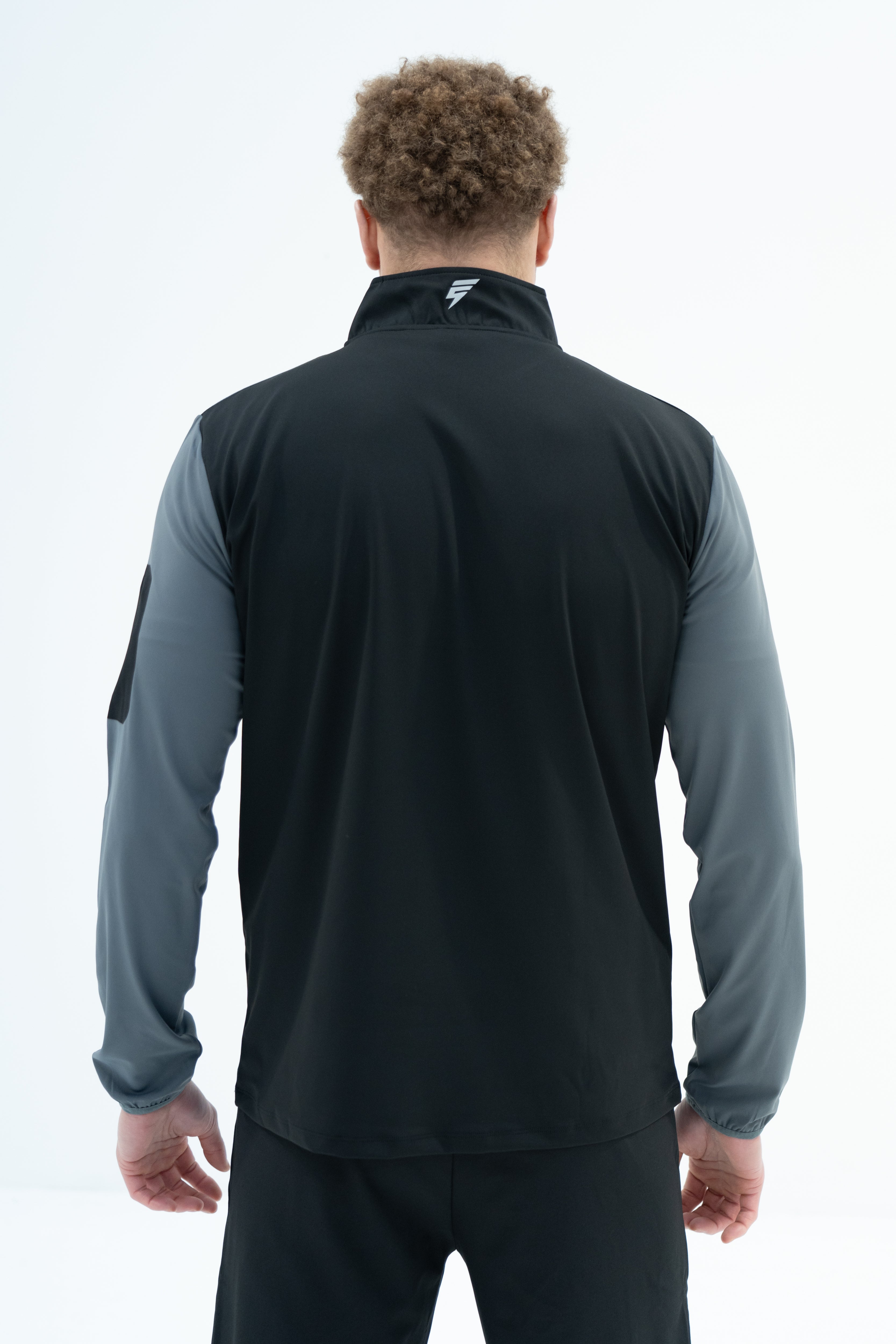 CORE 1/4 ZIP SET - BLACK/GREY