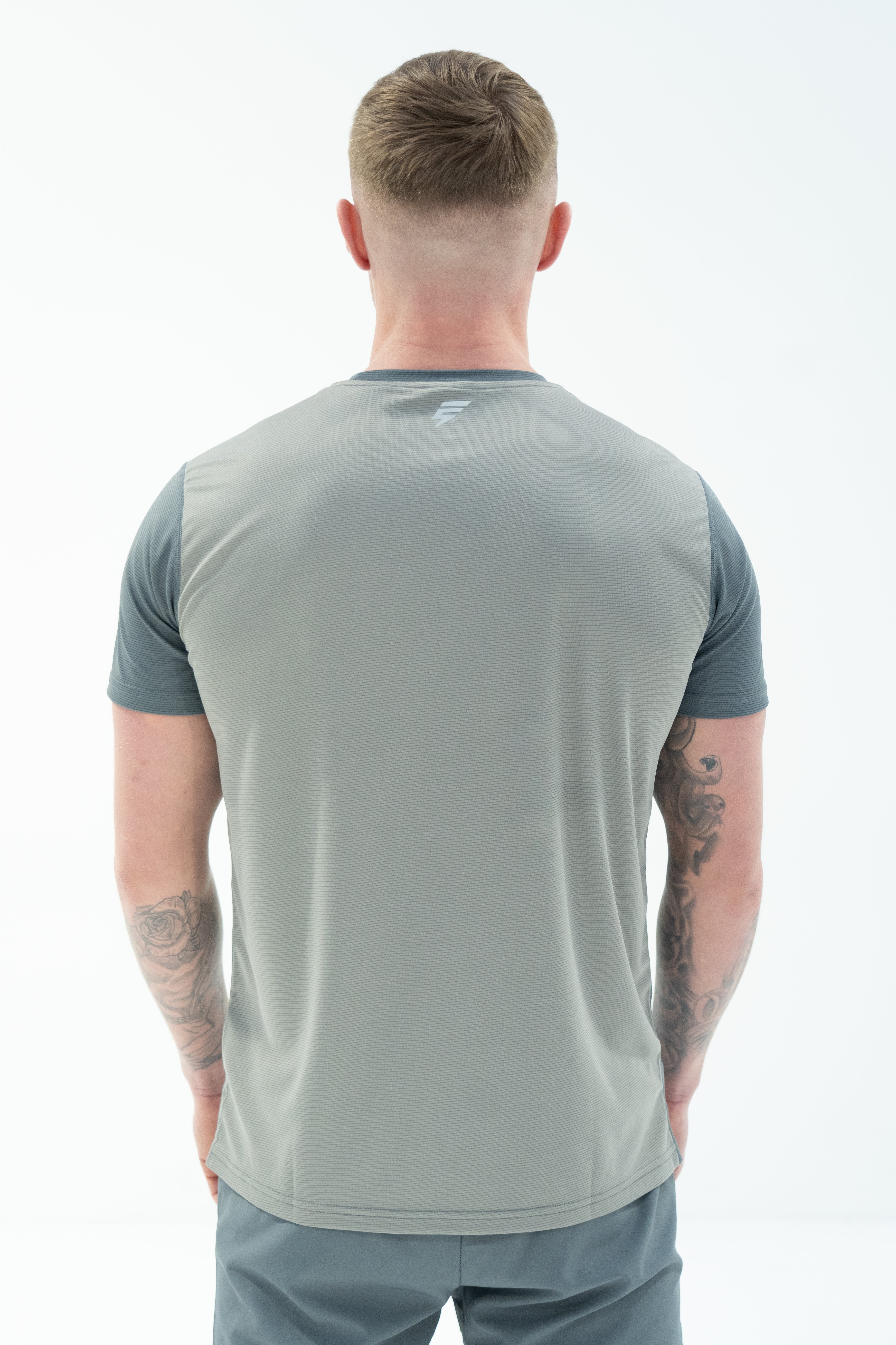 CORE TEE - GREY/LIGHT GREY