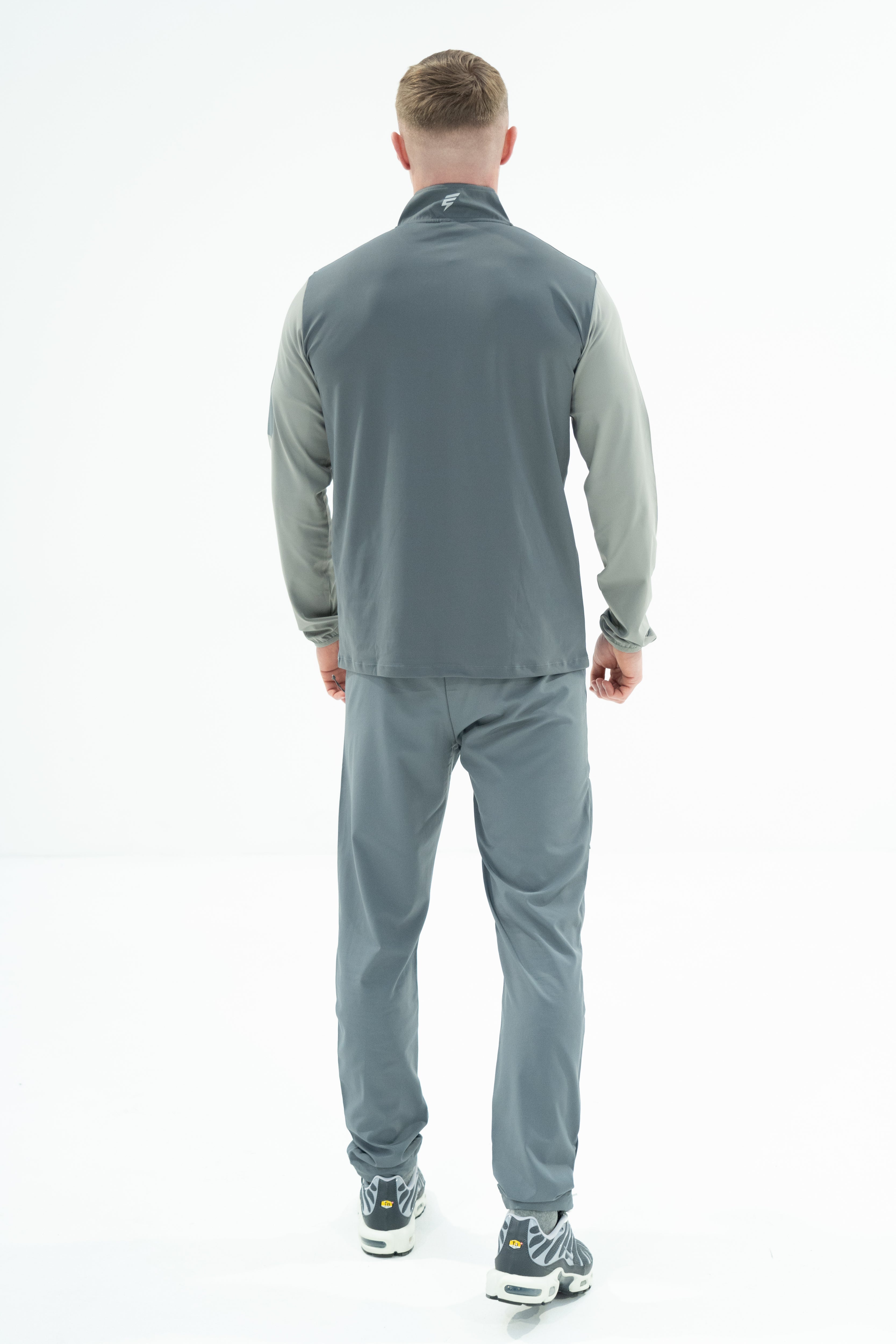 CORE 1/4 ZIP - GREY/LIGHT GREY