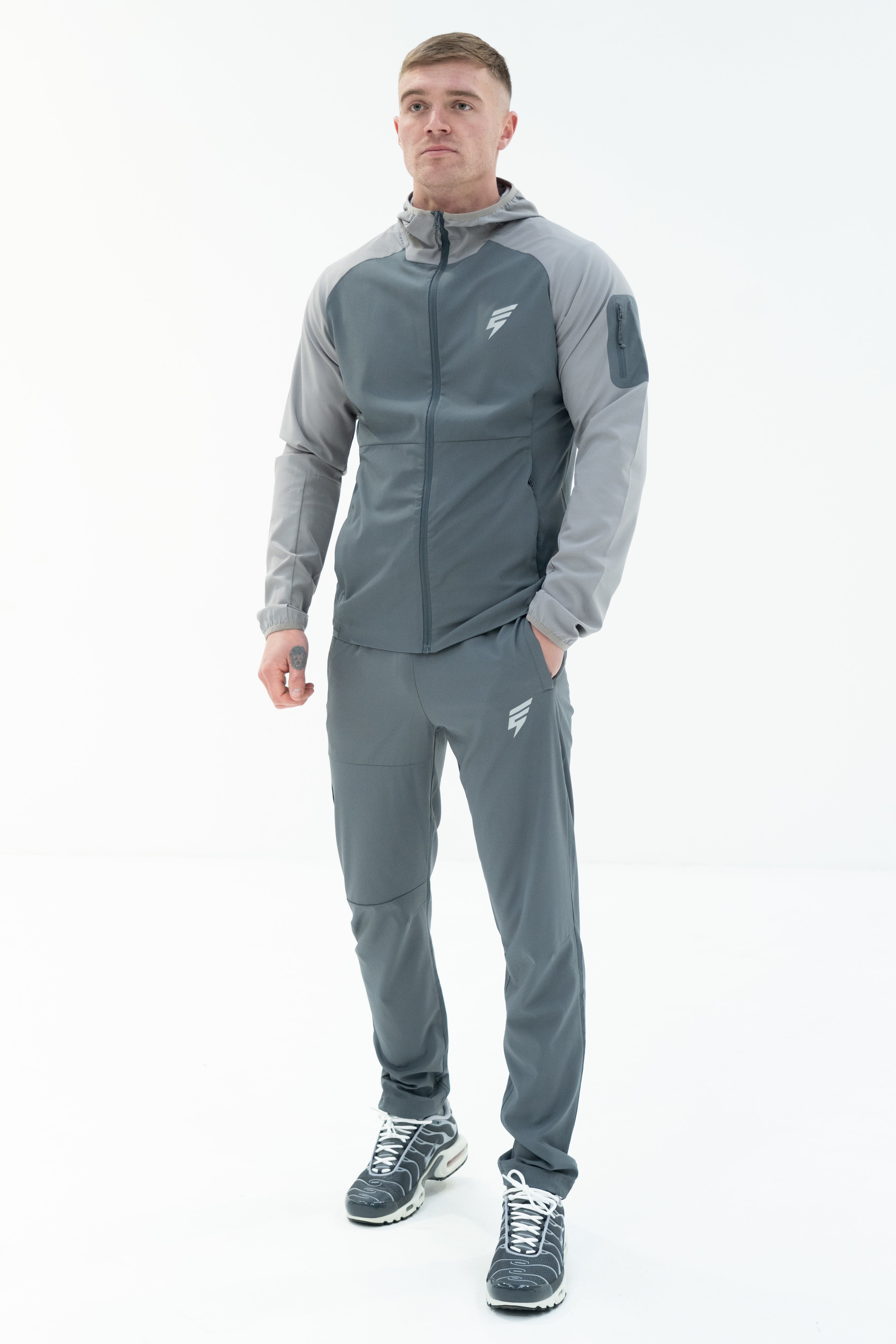 CORE 2.0 TRACKSUIT - GREY/LIGHT GREY