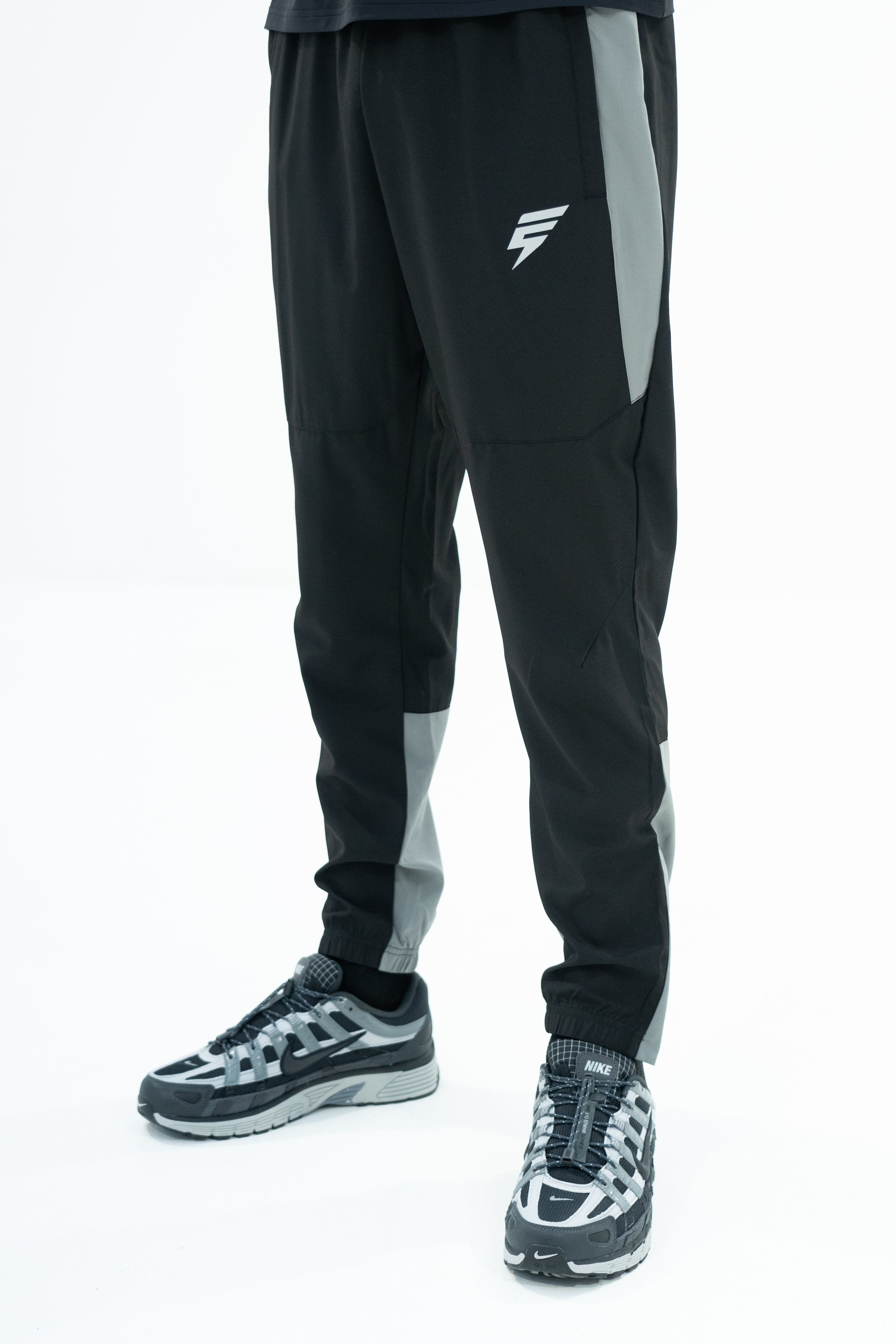 TRACK PANTS - BLACK/LIGHT GREY