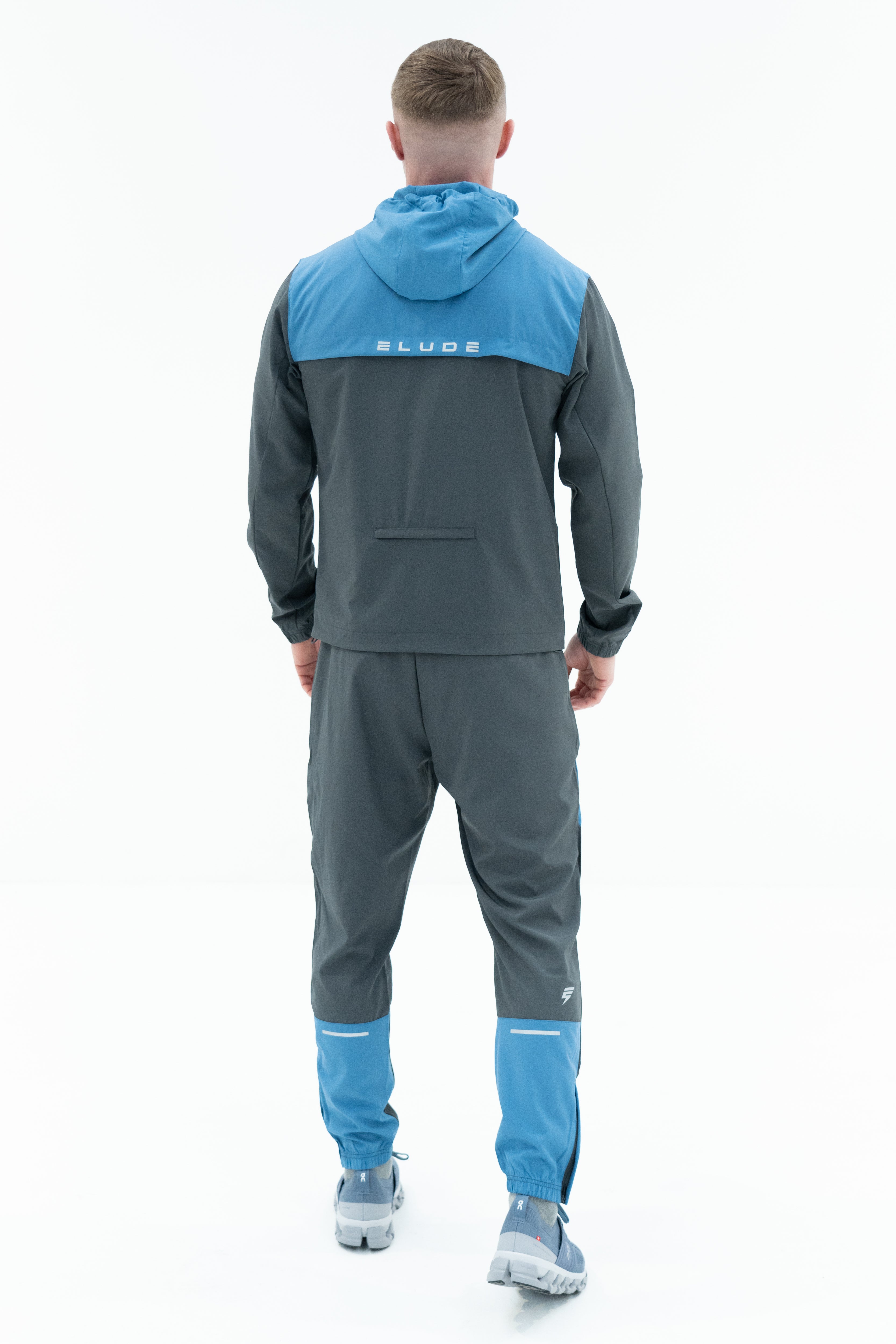 TRACK TRACKSUIT - GREY/OMBRE BLUE