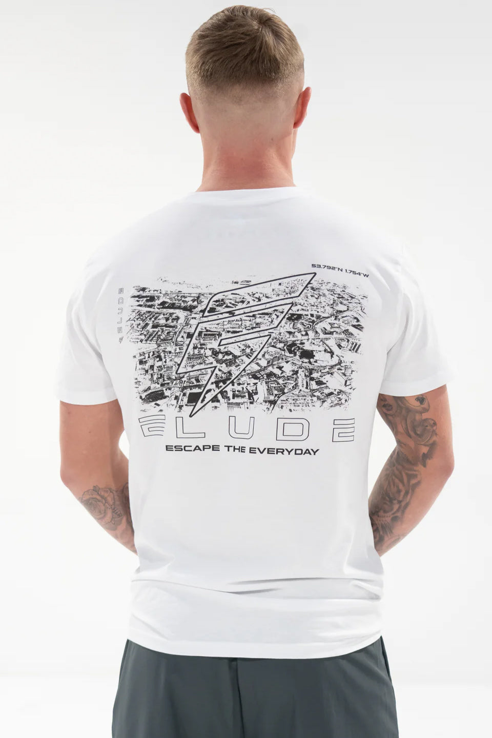 OTM TEE - WHITE/BLACK