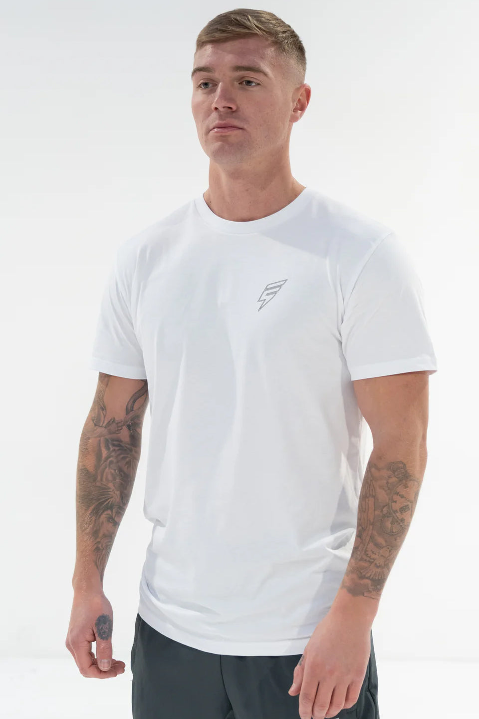 ON THE MAP TEE - WHITE/BLACK