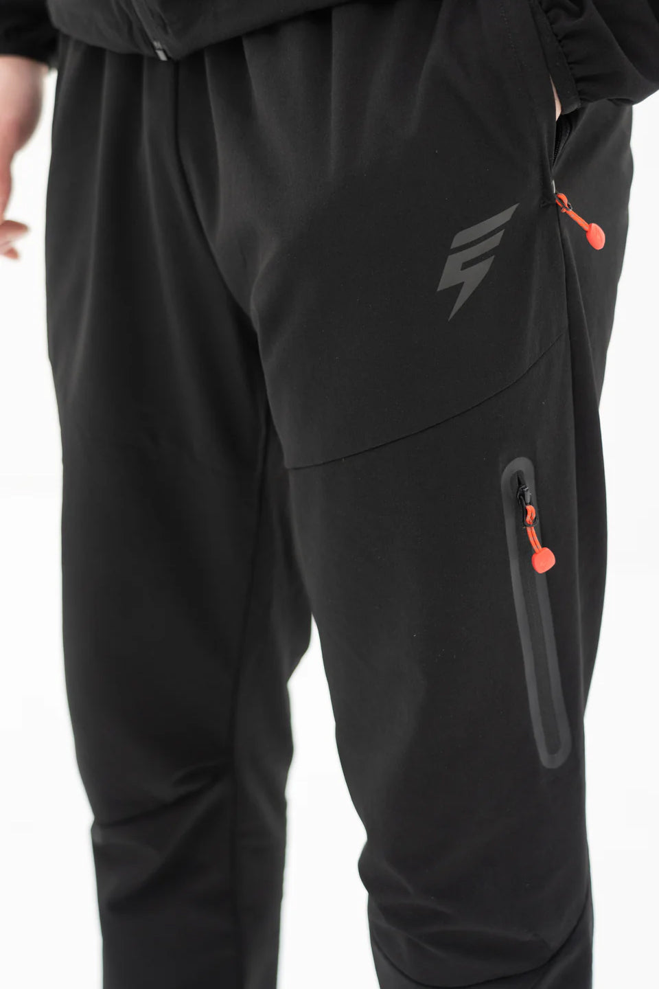 GHOST PANTS - BLACK/RED