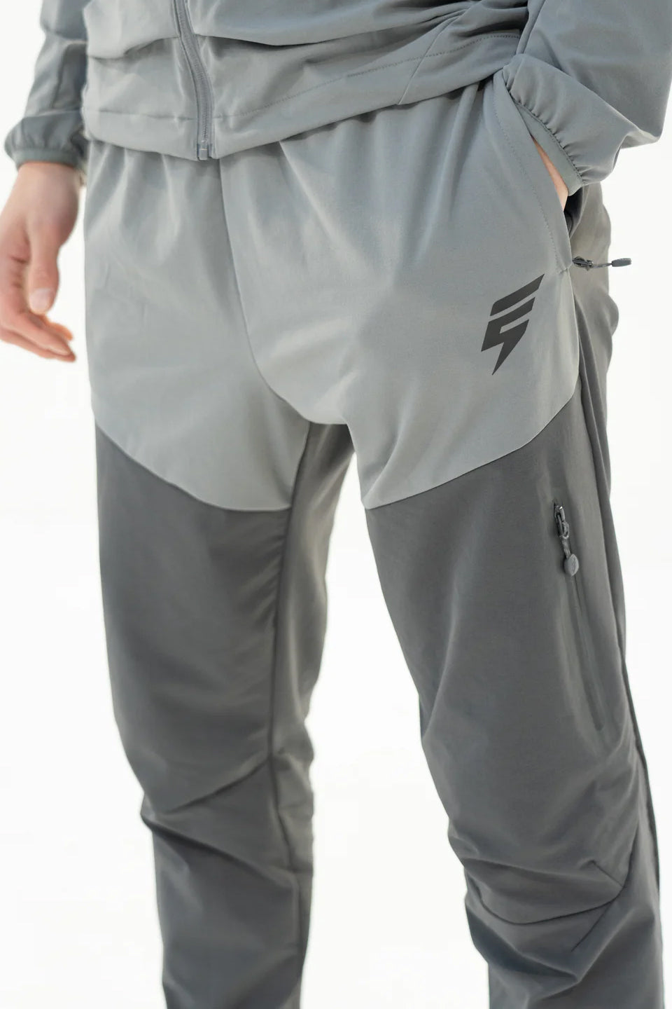 GHOST PANTS - LIGHT GREY/COAL