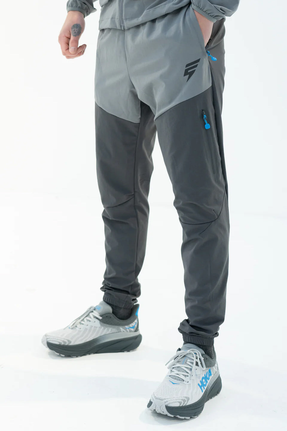 GHOST PANTS - LIGHT GREY/COAL/BLUE